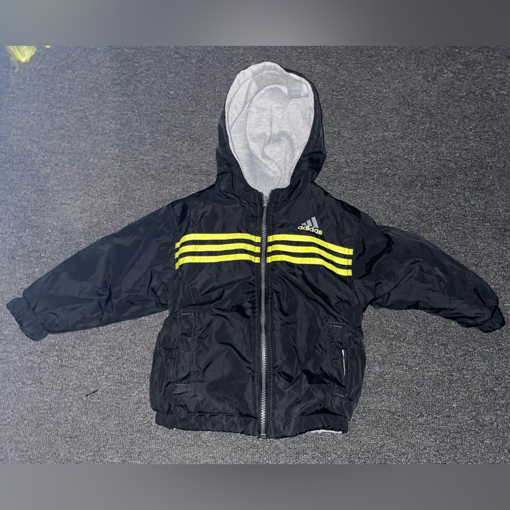 Vintage Adidas Reversible toddler coat